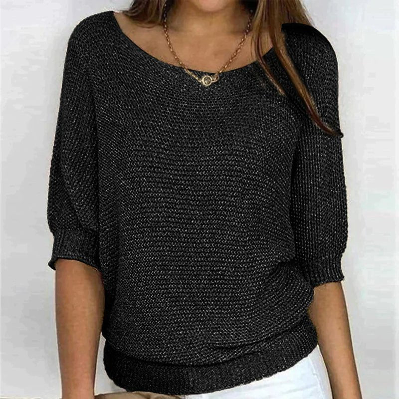 Marisol | Cosy Crew-Neck Knit Top