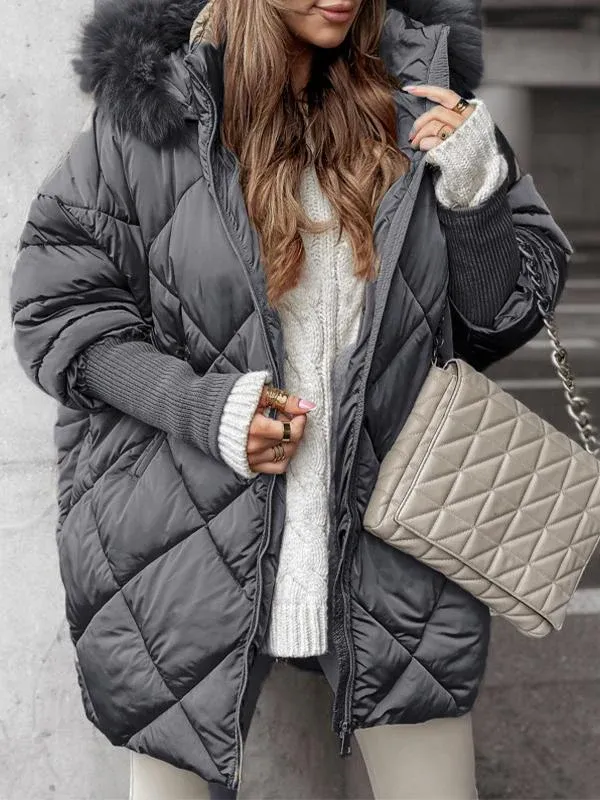 Vivienne | Quilted Luxe Insulated Winter Jacket