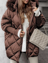 Vivienne | Quilted Luxe Insulated Winter Jacket