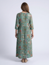 Ragna | Floral V-Neck Maxi Dress