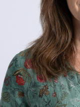 Ragna | Floral V-Neck Maxi Dress