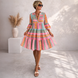 Tuesday | Flowing Print Midi Dress