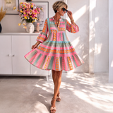 Tuesday | Flowing Print Midi Dress