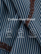 Fira | One-Shoulder Striped Mini Dress
