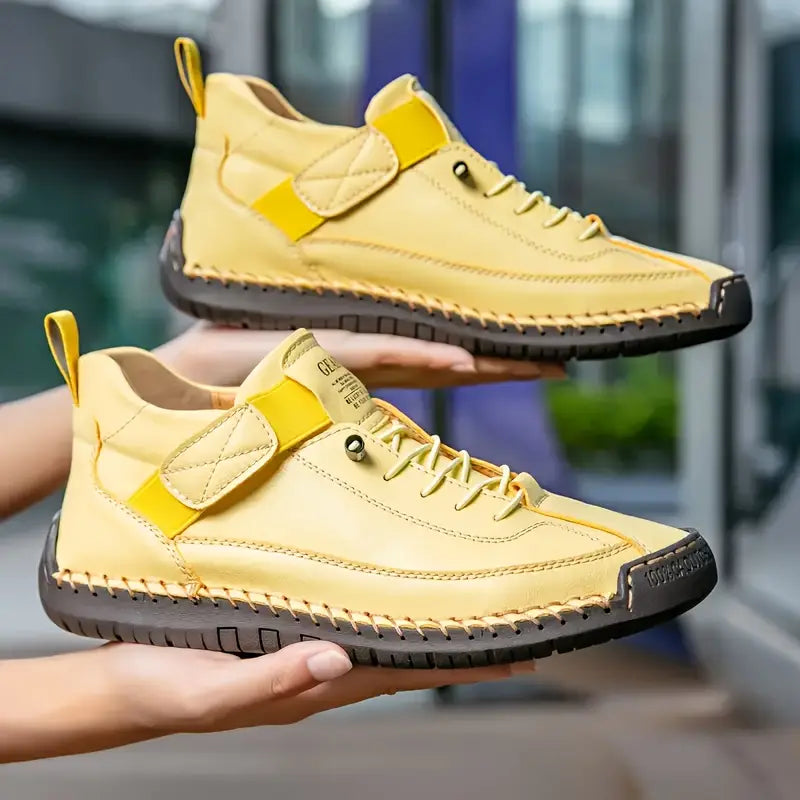 Mamie | Orthopedic Slip-On Leather Sneakers