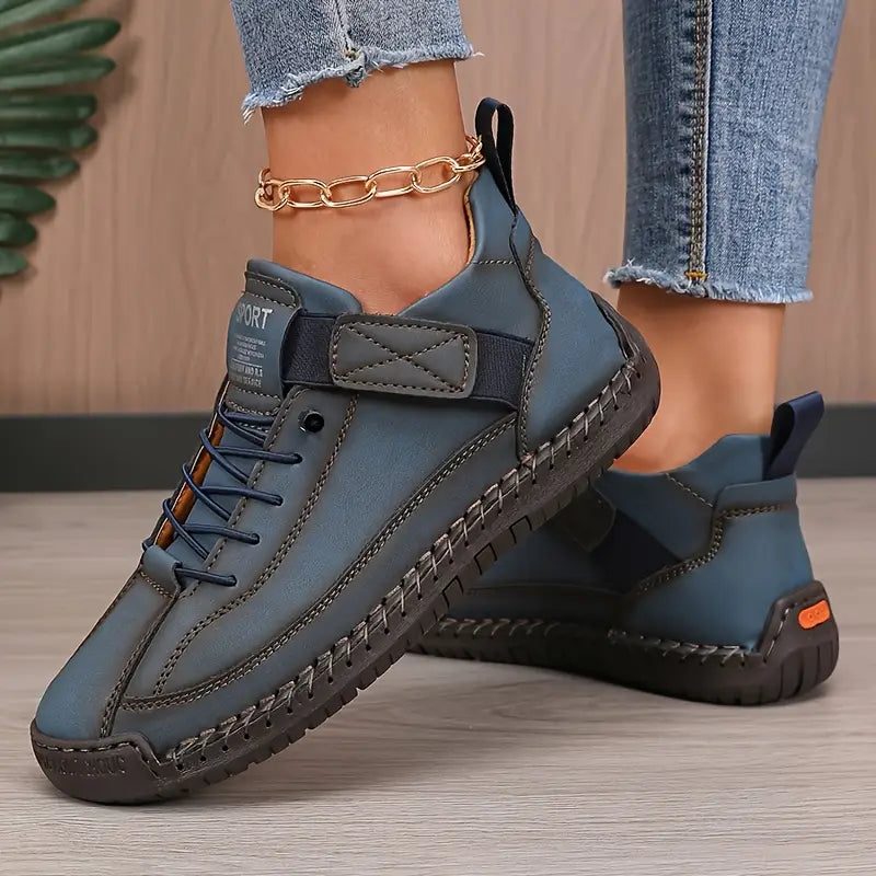 Mamie | Orthopedic Slip-On Leather Sneakers