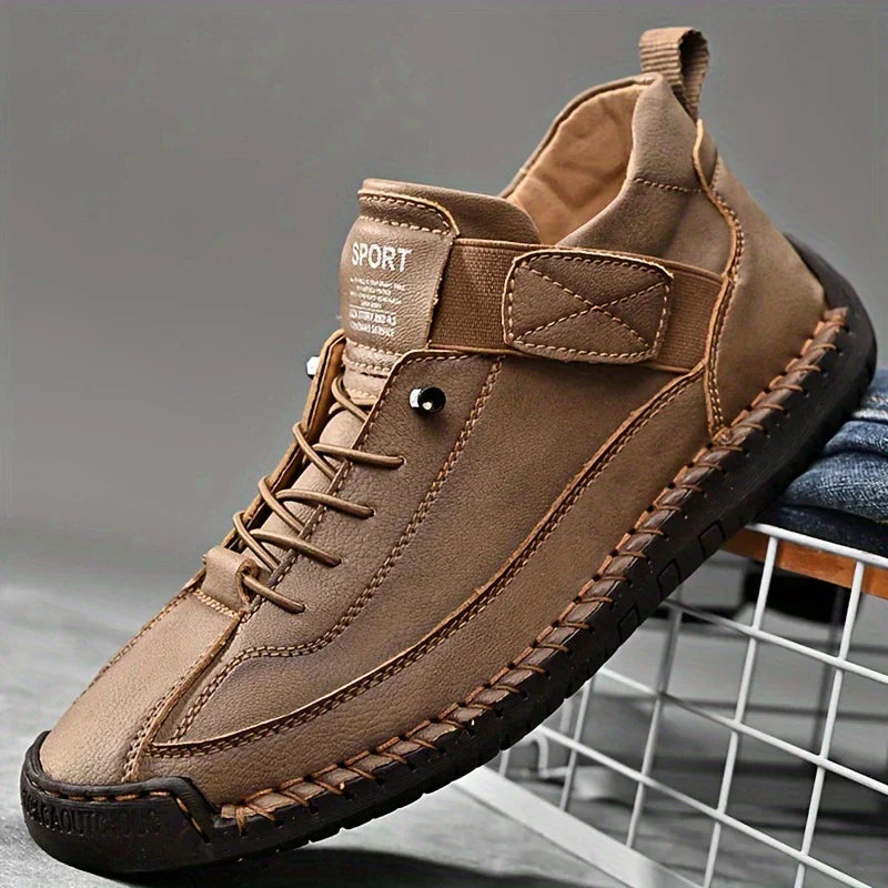 Mamie | Orthopedic Slip-On Leather Sneakers