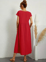 Phyllis | Pleated Midi Dress