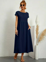 Phyllis | Pleated Midi Dress