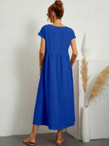 Phyllis | Pleated Midi Dress