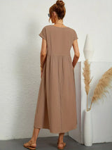 Phyllis | Pleated Midi Dress