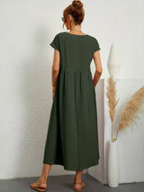 Phyllis | Pleated Midi Dress
