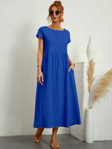 Phyllis | Pleated Midi Dress