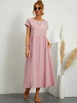 Phyllis | Pleated Midi Dress