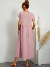 Phyllis | Pleated Midi Dress