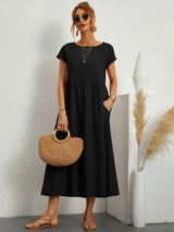 Phyllis | Pleated Midi Dress