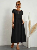 Phyllis | Pleated Midi Dress
