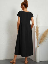 Phyllis | Pleated Midi Dress