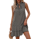 Zara | Bohemian Printed Strappy Midi Dress