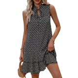 Zara | Bohemian Printed Strappy Midi Dress
