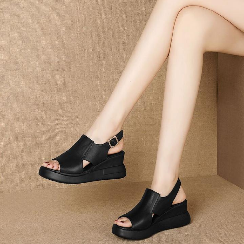 Ila | Orthopedic Wedge Slingback Sandals