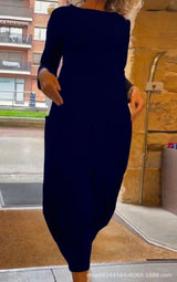 Céleste | A-Line Midi Dress Autumn Chic