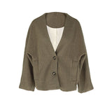 Céleste | Long Sleeve Button-Down Jacket