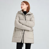 Celeste | Zip-Up Hooded Puffer Jacket