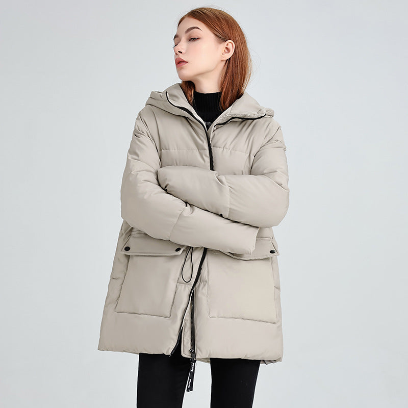 Celeste | Zip-Up Hooded Puffer Jacket