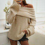 Céleste | Drop Shoulder Knitted Sweater