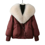 Vivienne | Short Fur Collar Winter Jacket