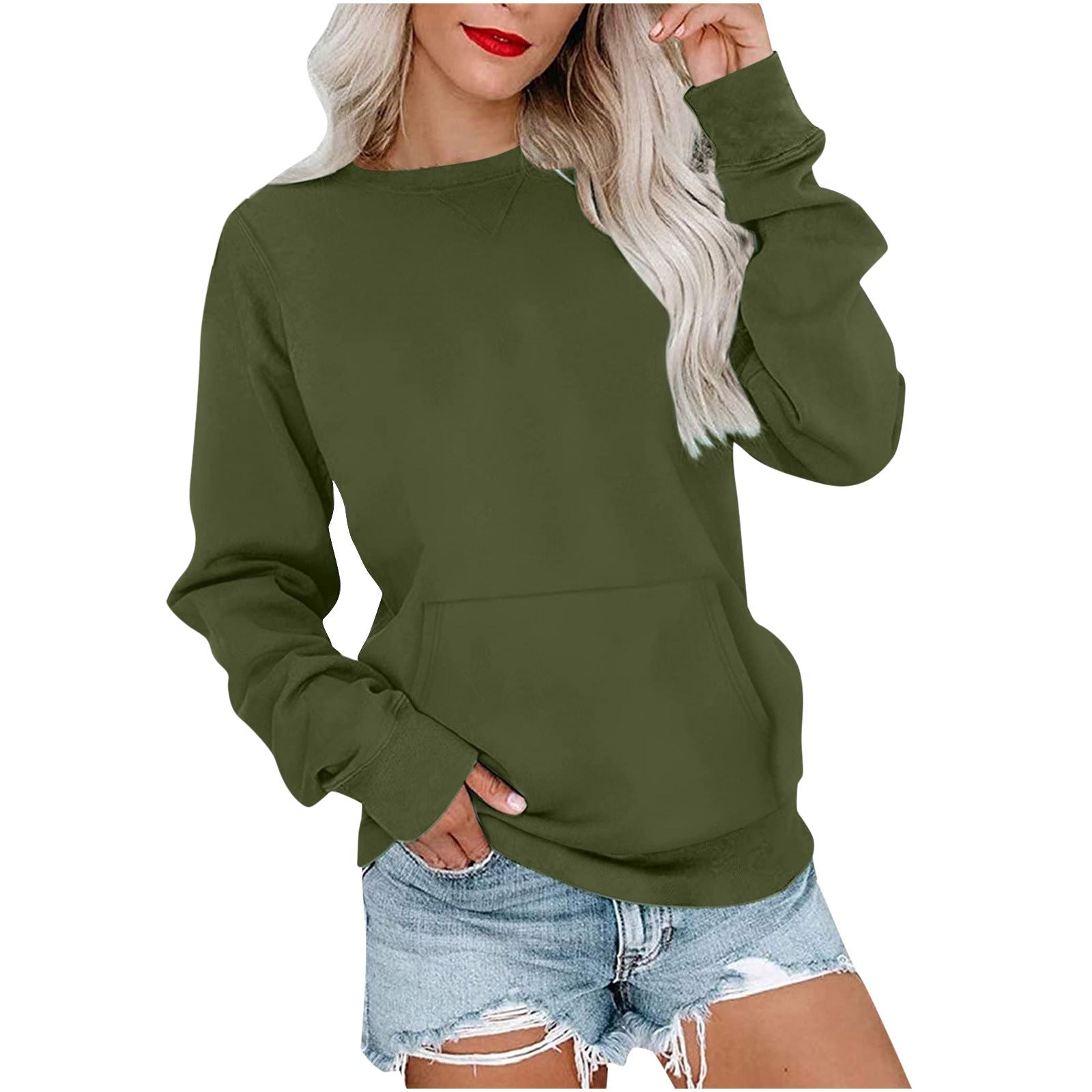 Camille | Lightweight Crewneck Sweatshirt