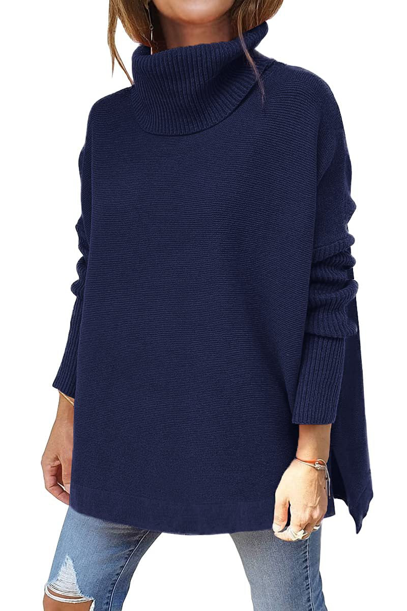 Sora | Oversized Turtleneck Knit Jumper