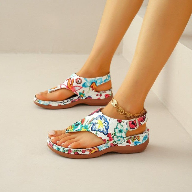 Mae | Orthopedic Floral Comfort Sandal