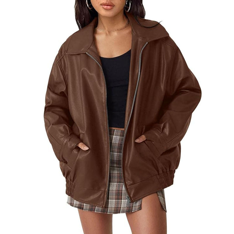 Vivienne | Oversized Moto Jacket