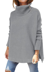 Sora | Oversized Turtleneck Knit Jumper