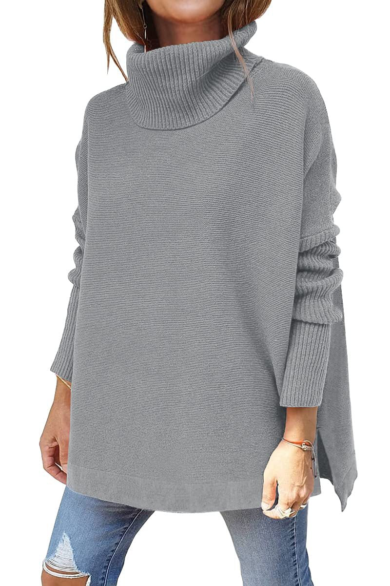 Sora | Oversized Turtleneck Knit Jumper