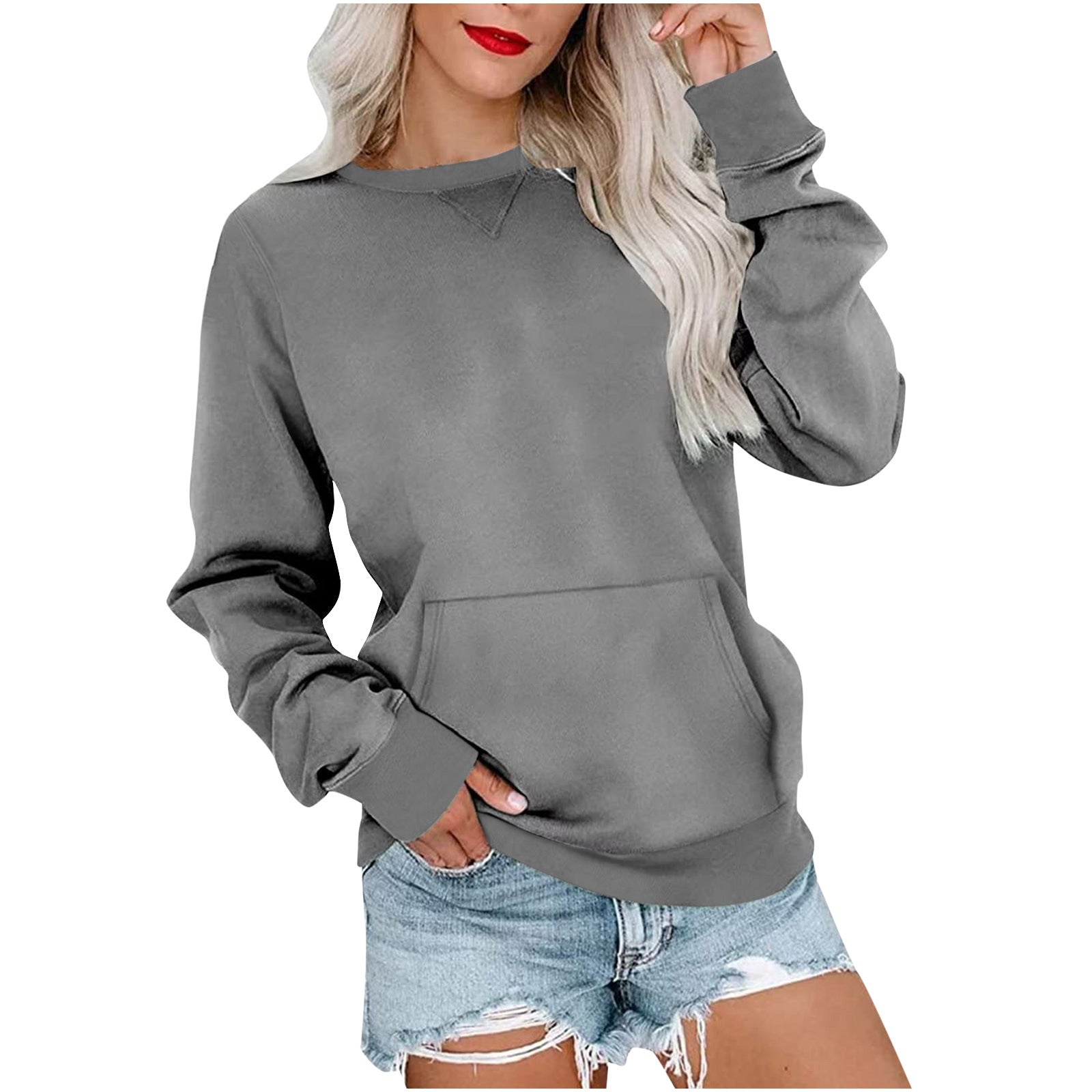 Camille | Lightweight Crewneck Sweatshirt