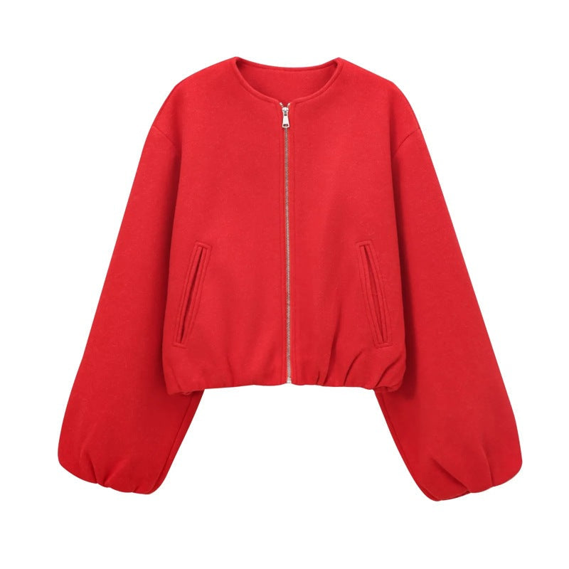 Arminda | Balloon Sleeve Casual Jacket