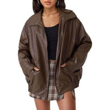 Vivienne | Oversized Moto Jacket