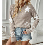Camille | Relaxed Round Neck Long Sleeve Sweater