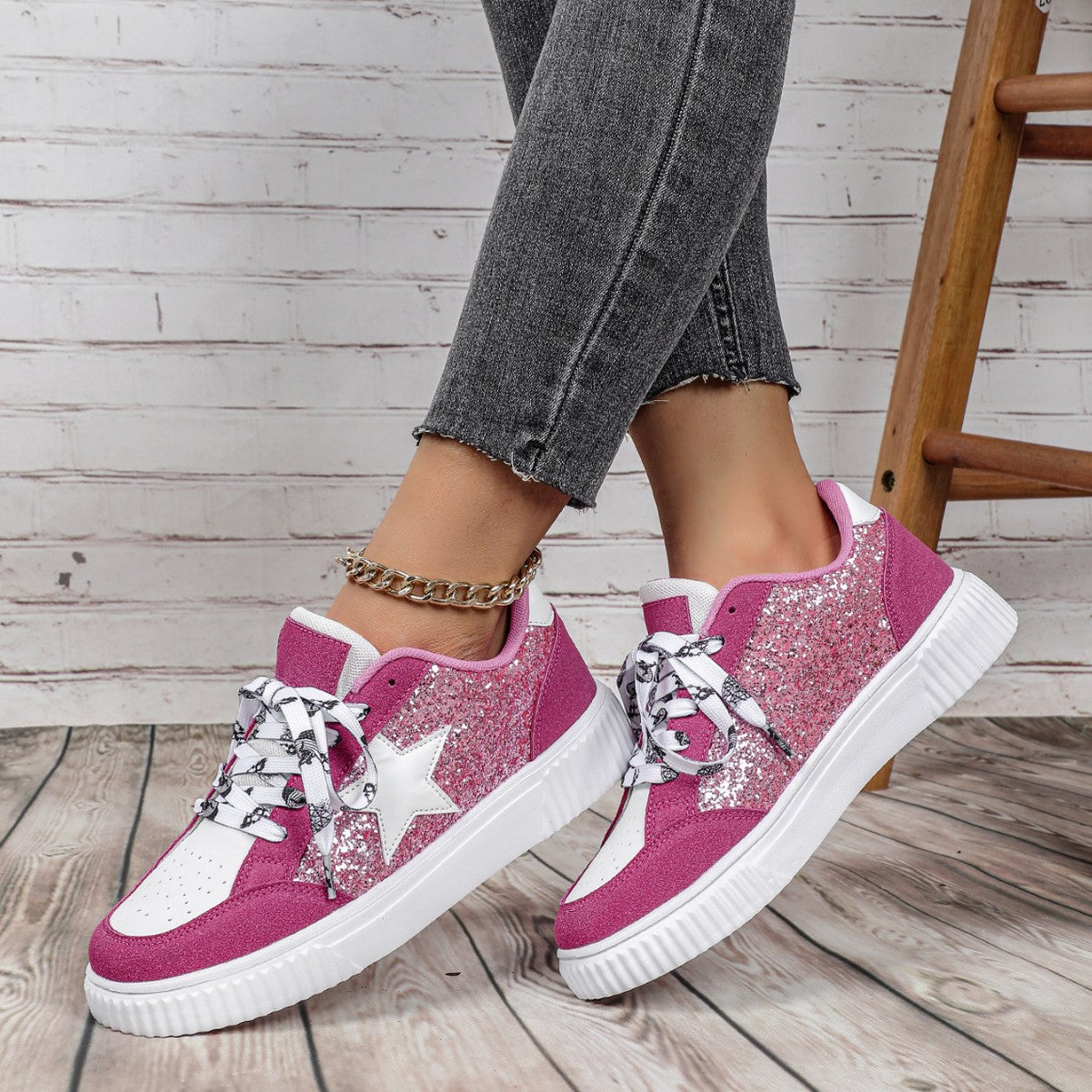 Aria | Breathable Lace-Up Running Sneakers