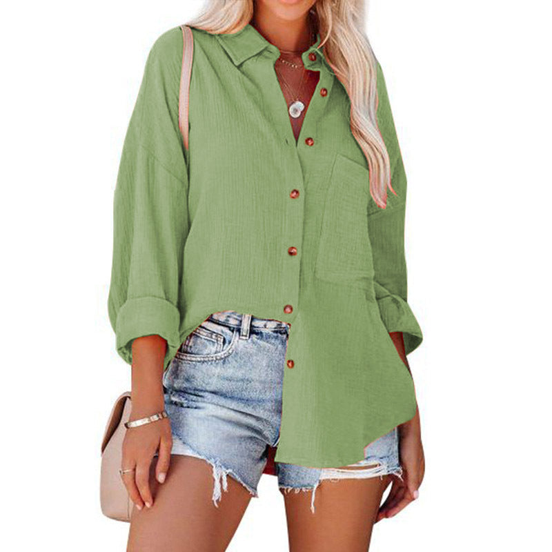 Jayda | Relaxed Button-Down Blouse