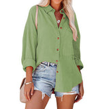 Jayda | Relaxed Button-Down Blouse