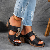 Ivah | High Heel Orthopedic Sandals