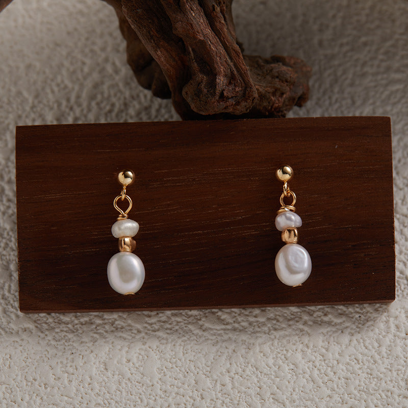 Zenaida | Classic Pearl Drop Earrings