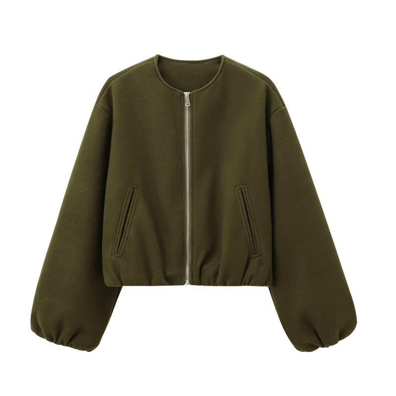 Arminda | Balloon Sleeve Casual Jacket