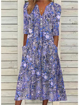 Verna | Tummy-Flattering Elegant Summer Dress