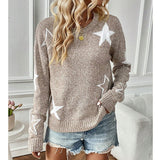 Camille | Relaxed Round Neck Long Sleeve Sweater