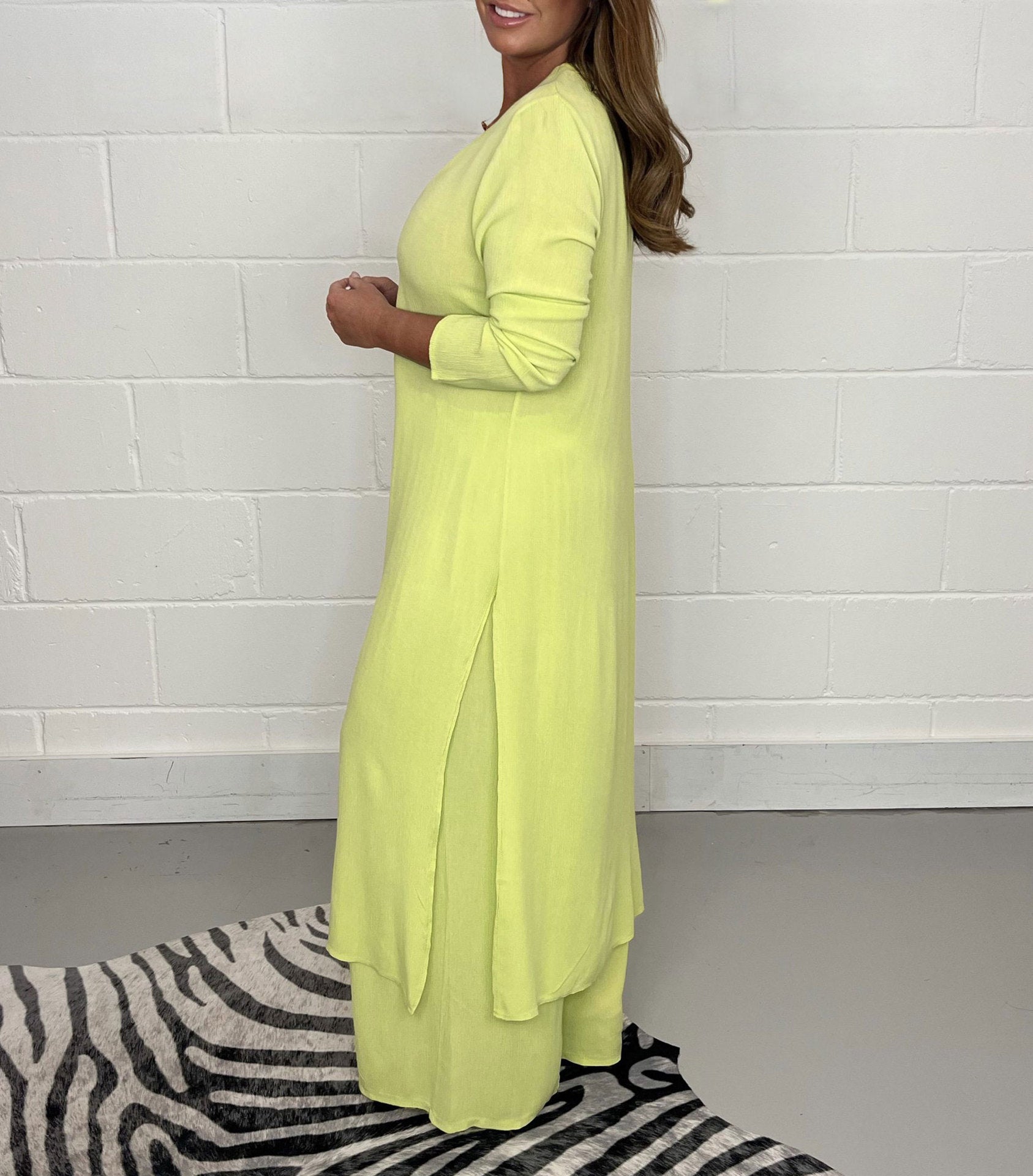 Guadalupe | Casual V-Neck Two-Piece Set